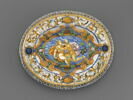 Plat ovale : Neptune et Amphitrite, image 1/3