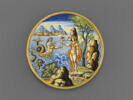 Plateau rond : Glaucus et Scylla, image 1/3