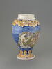 Vase ovoïde : Neptune et trois naïades sur un fond ondé, image 3/3