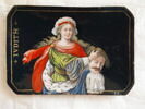 Plaque rectangulaire : Arthémise-Judith, image 2/2