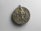 Médaille : Jean de Matheron, chambellan du roi Charles VIII / Jean de Matharon en armure, image 2/2