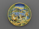 Assiette : Hercule et Omphale, image 1/3