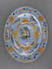 Grand plat ovale : Les Séquanes se plaignent d'Arioviste à César, image 3/20