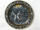 Assiette : Le Mois de mars, d'un ensemble de neuf assiettes, Les Mois (N 1290 à N 1298), image 3/7
