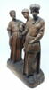 Bas-relief : groupe de trois personnages dans le style du XVIe siècle, image 2/4