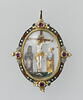 Pendentif : Crucifixion et serpent d'airain, image 1/2