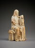Statuette : Vierge à l'Enfant trônant, image 2/7