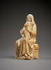 Statuette : Vierge à l'Enfant trônant, image 3/7