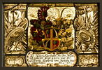 Panneau rectangulaire aux armes de Joseph-Christoffel An der Allmend et de Maria-Elisabetha Segesser von Brunegg, son épouse, image 1/2