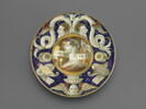Assiette : profil d'empereur lauré, image 1/5