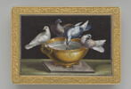 Tabatière : micro-mosaïque aux colombes, image 1/9