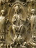 Plaque de reliure : Christ en majesté entouré des symboles des évangélistes., image 6/6