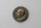 Médaille : le pape Paul II (1464-1471) / le palais de Venise à Rome., image 1/2