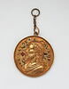 Médaille : buste du Christ avec inscription SALVATOR MUNDI, image 1/4