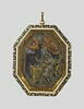 Médaillon octogonal : la Vierge de l'Annonciation, image 1/3