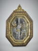 Médaillon octogonal à deux faces : la Flagellation du Christ, image 1/2