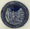 Assiette : Adam et Eve après la faute, image 1/2