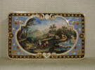 Tabatière avec décor de paysage, image 1/2