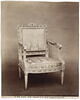 Fauteuil faisant partie d'un mobilier livré en 1785 pour le salon du comte de Provence et de la comtesse de Balbi, à Versailles, image 4/4