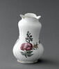 Vase à oignons, à décor de fleurs polychromes, d'une paire (OA 8042), image 1/5