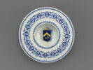 Assiette : armoiries des Peroli d'Urbino, image 1/3