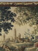 Paysage avec architectures et oiseau, image 11/14