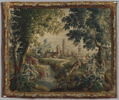 Paysage avec architectures et oiseau, image 13/14