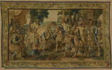 La Rencontre d’Antoine et de Cléopâtre, reine d’Egypte, de la tenture de l’Histoire d’Antoine et Cléopâtre, image 1/17