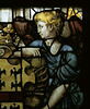 Panneau de vitrail aux armes du connétable Anne de Montmorency, image 2/3
