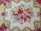 Tapis ras rectangulaire à décor de médaillon central fleuri, image 4/11