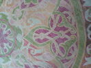 Tapis velours carré à grande rosace centrale, image 5/8