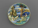 Plat rond : Latone changeant les paysans en grenouilles, image 1/3