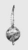 Boucle d'oreille avec croix hérissée de globules, image 6/8