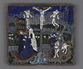 Plaque : La Crucifixion, d'un ensemble de douze plaques, image 1/3
