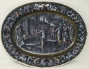 Plat ovale : Abraham et le roi de Sodome, image 1/3