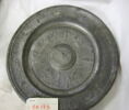 Surmoulé en plomb du plat de la Tempérance de Fr. Briot, image 1/5