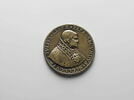 Médaille : le pape Jules II / église Saint-Pierre de Rome, image 1/2
