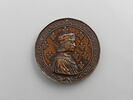 Médaille : Louis XII / Anne de Bretagne, image 1/2