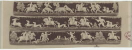 Plaque : La Chasse aux lapins, d'un ensemble de trois plaques (MR 2562 à MR 2564), image 4/4