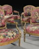 Canapé à la reine et à châssis, d'une suite de six fauteuils ( avec OA 10291, OA 10292, OA 10293, OA 10294, OA 10295 et OA 102096), image 3/3