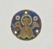 Médaillon circulaire : ange à mi-corps, image 1/2