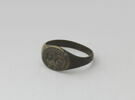 Bague : saint Christophe portant le Christ, image 1/5