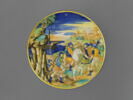 Assiette : Iris, sous la forme d'une clarté dans le ciel, image 1/3