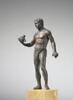 Statuette : Mercure tenant la bourse, image 2/4