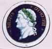 Plaque circulaire : Othon, d'une série de douze plaques (MRR 260 à 271), image 3/3