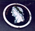 Plaque circulaire : Domitien, d'une série de douze plaques (MRR 260 à 271), image 3/3