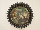 Plat circulaire : Diane et Actéon, image 1/6