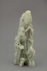 Figurine en jade vert pâle, image 1/4