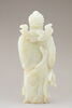 Figurine en jade vert pâle, image 3/4