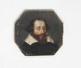 Miniature sur carton, encadrée : portrait d'homme, image 3/5